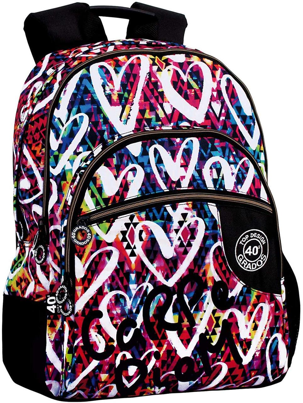 

Рюкзак Perona Montichelvo Double Backpack A.O. Cg Carpe Diem, 43 cm