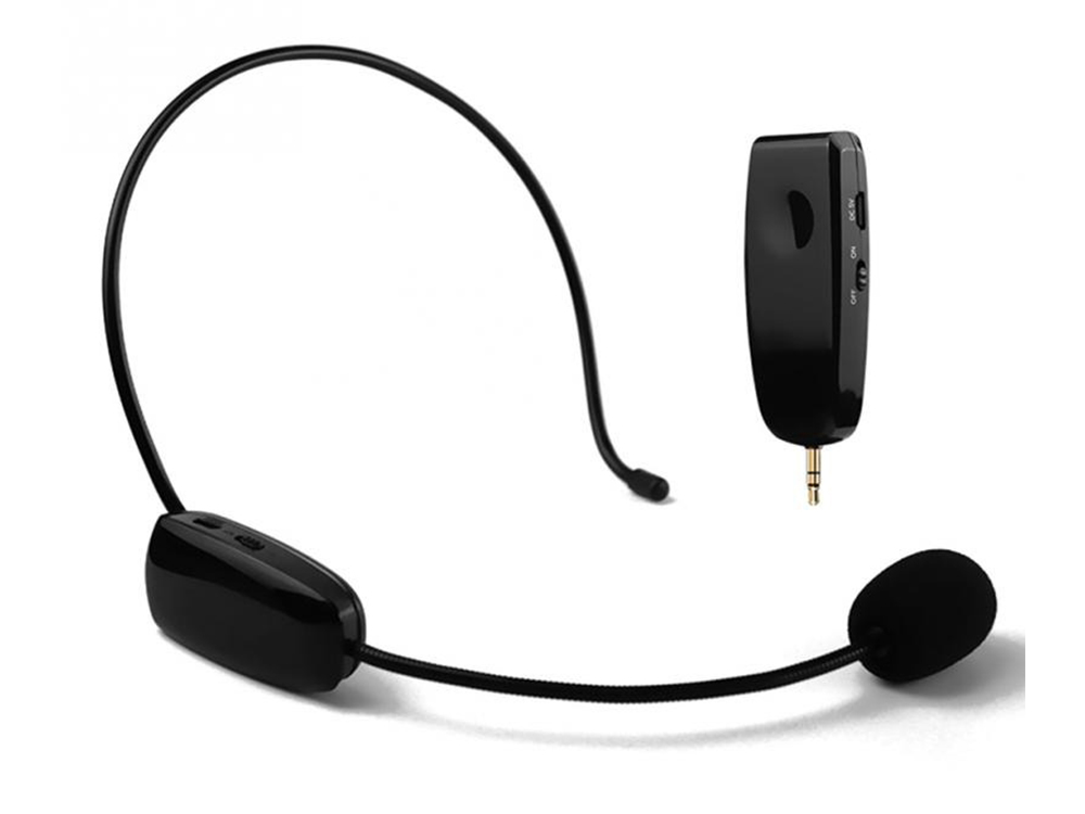 

Микрофон UHF 2,4G беспроводной Черный (1007-469-00)
