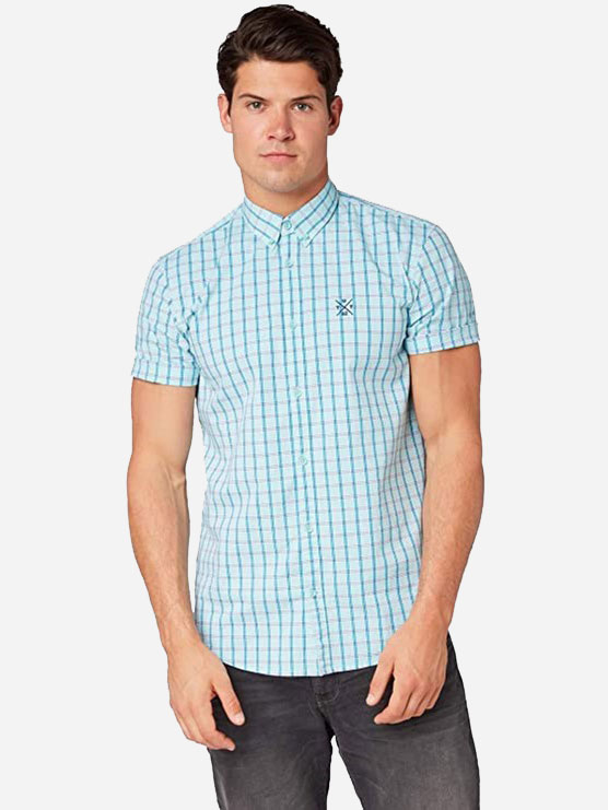 

Рубашка Tom Tailor tom06100030 L Бирюзовая