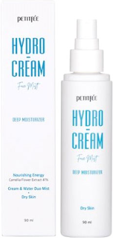 Акція на Мист для лица Petitfee Hydro Cream Face Mist Увлажняющий кремовый 90 мл (8809508850627) від Rozetka UA