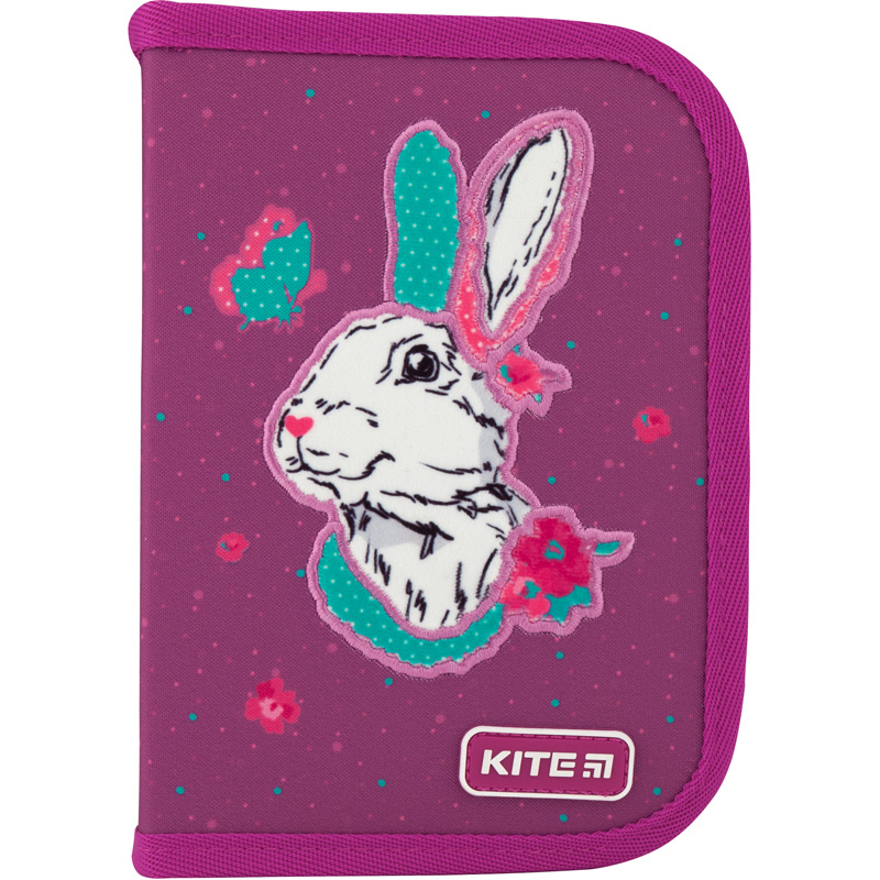 

Пенал Kite K20-622-5 2 отворота Bunny