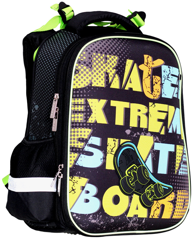 

Ранец Class Extreme Skate 39 х 28 х 21 см 19 л Черный (2028C) (8591662202809)
