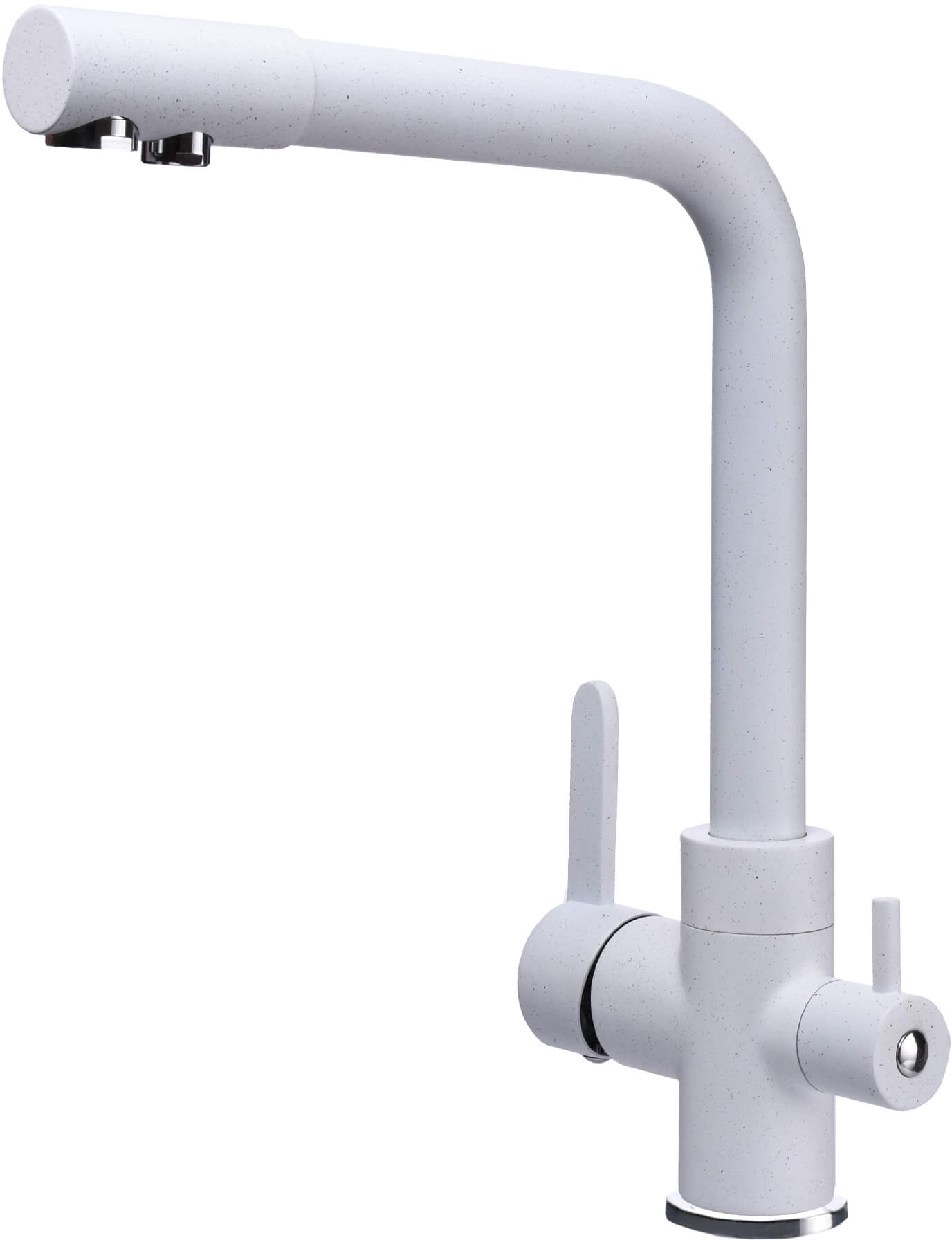 

Смеситель кухонный с подключением к фильтру GLOBUS LUX GLLR-0444-7-White