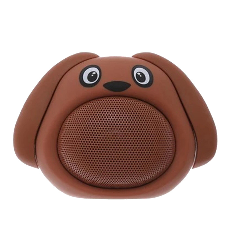 

Портативная Bluetooth колонка для детей собачка коричневый цвет (RTMB-M818)