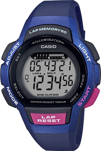 

Женские наручные часы Casio LWS-1000H-2AVEF