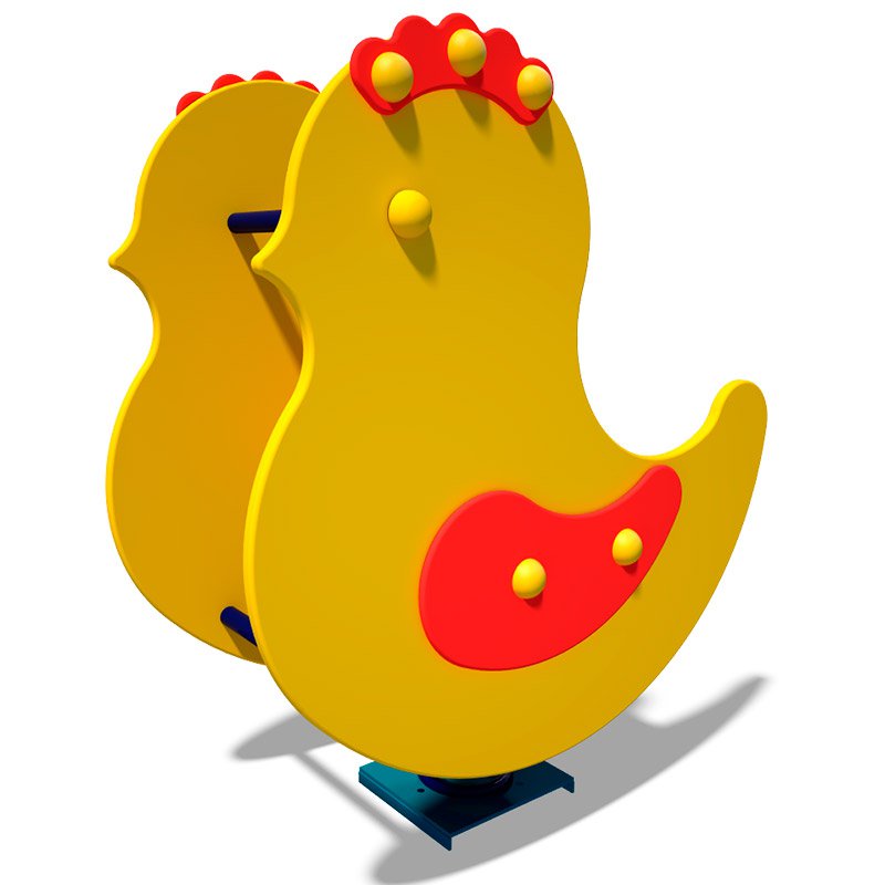 

Качалка на пружине PLAYBABY Цыпленок, код: TE204-SM