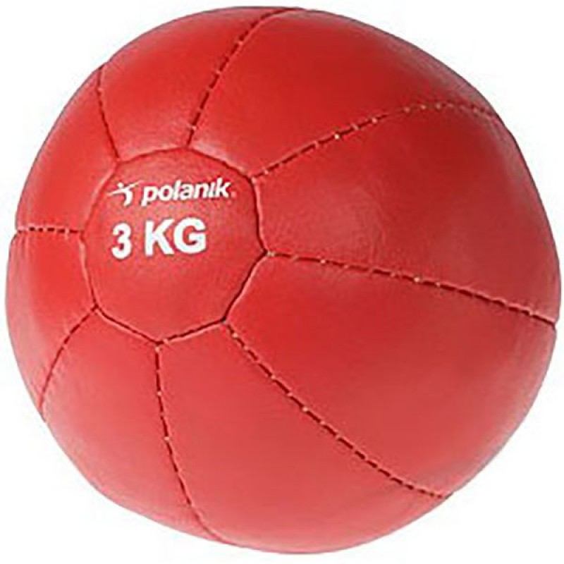 

Медбол кожанный Polanik 3 кг, код: PLT-3