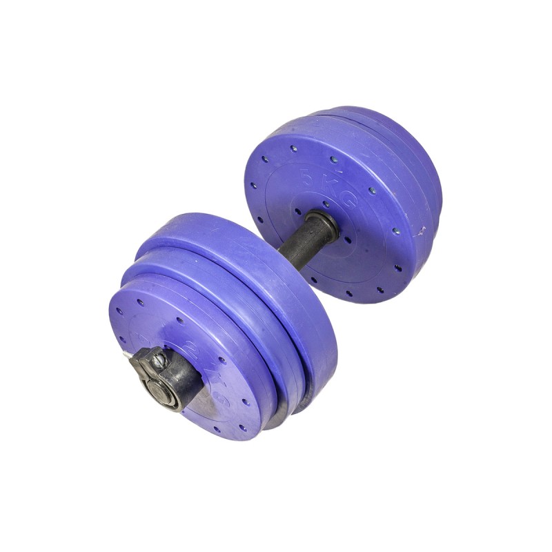

Гантель наборная металлическая CrossGym Titan 21 кг, код: G021-1