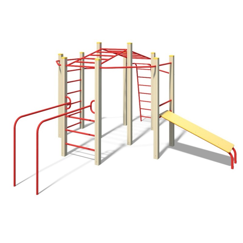 

Гимнастический комплекс StreetGym Акробат, код: S726-SM