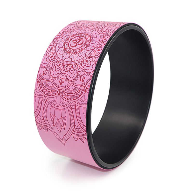 

Колесо для йоги и фитнеса Dobetters Yoga DBT-Y1 Pink + Black 32*13 см