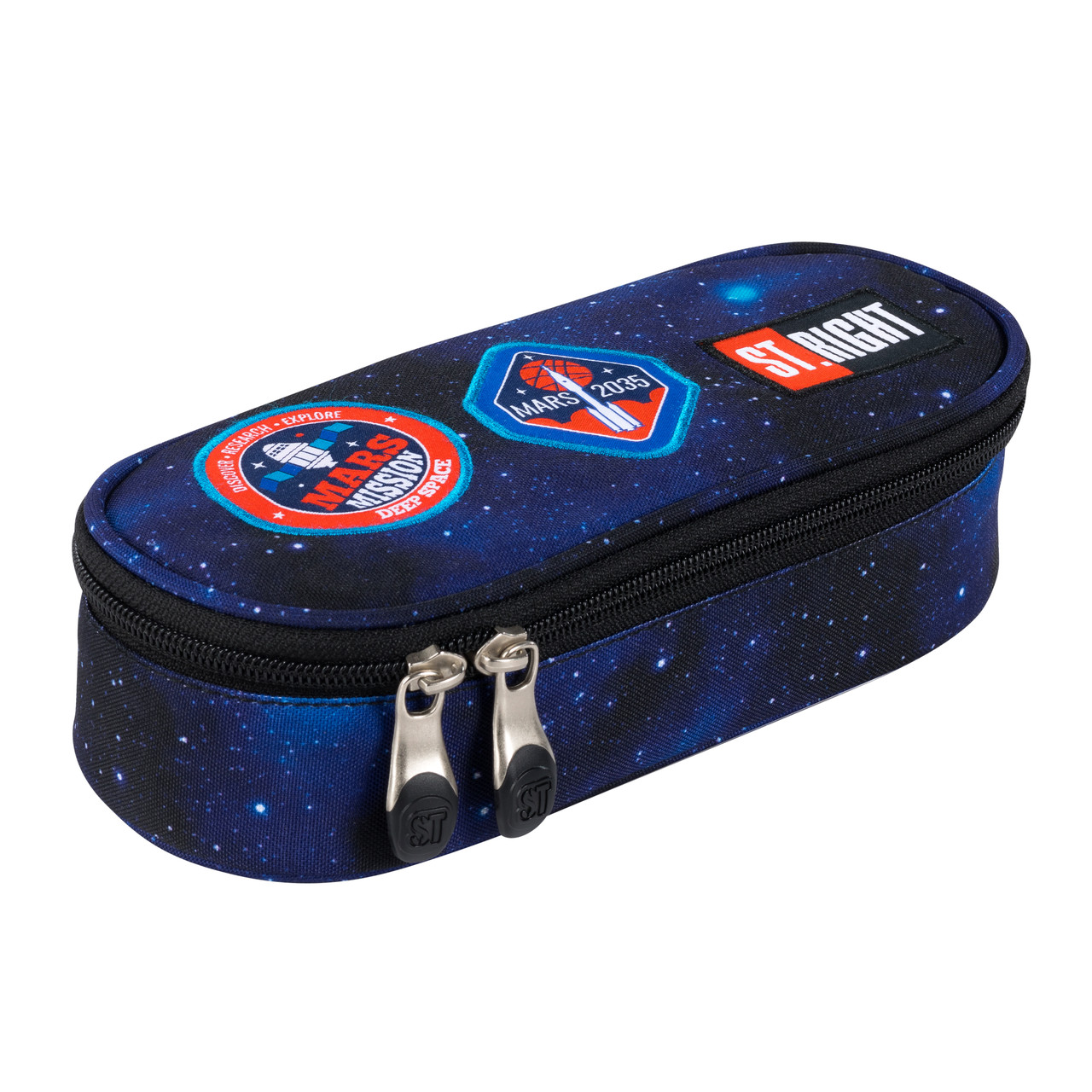

Пенал школьный без наполнения ST.RIGHT PC1 COSMIC MISSION 1 отделение