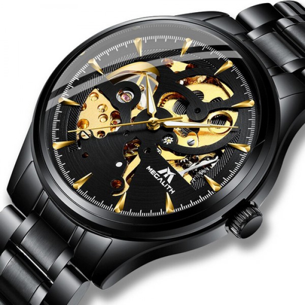 

Часы Megalith 8078M Black-Gold