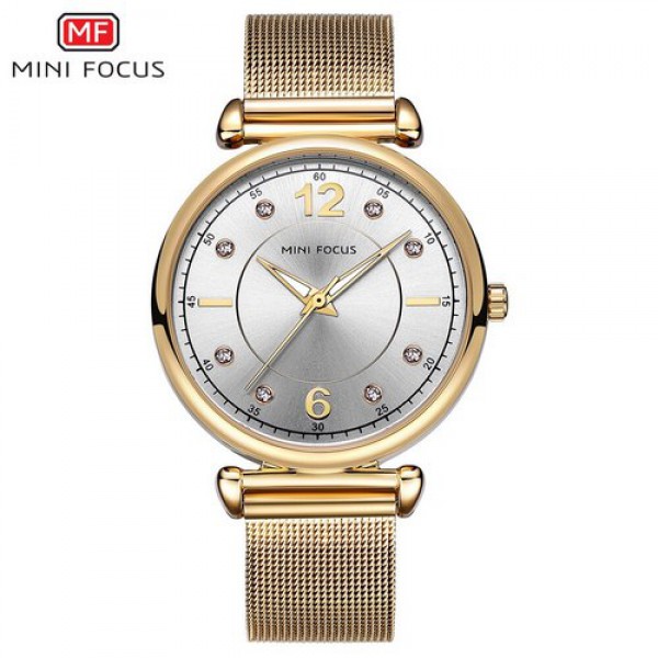 

Часы Mini Focus MF0177L.01 Gold-Silver Diamonds