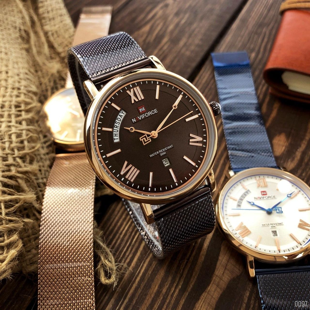 

Часы Naviforce NF3006 Brown-Cuprum