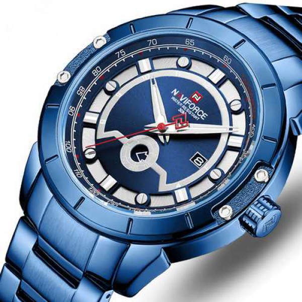 

Часы Naviforce NF9166 Blue-Silver