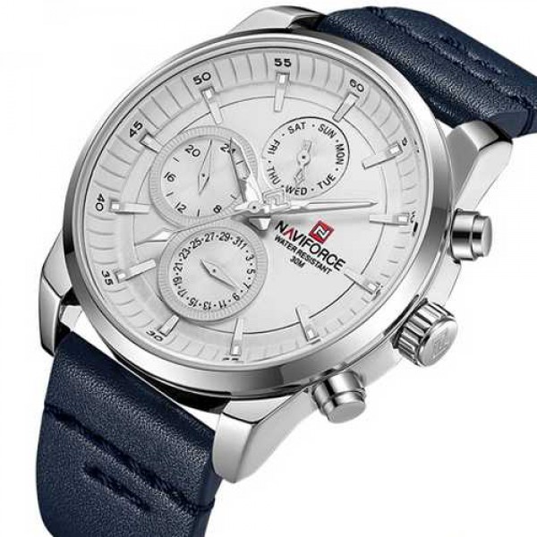 

Часы Naviforce NF9148 Blue-Silver-White