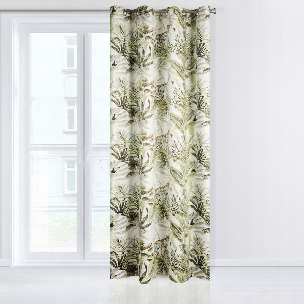 

Дизайнерская портьера Design 91 JUNGLE EuroFirany 140 х 250 см