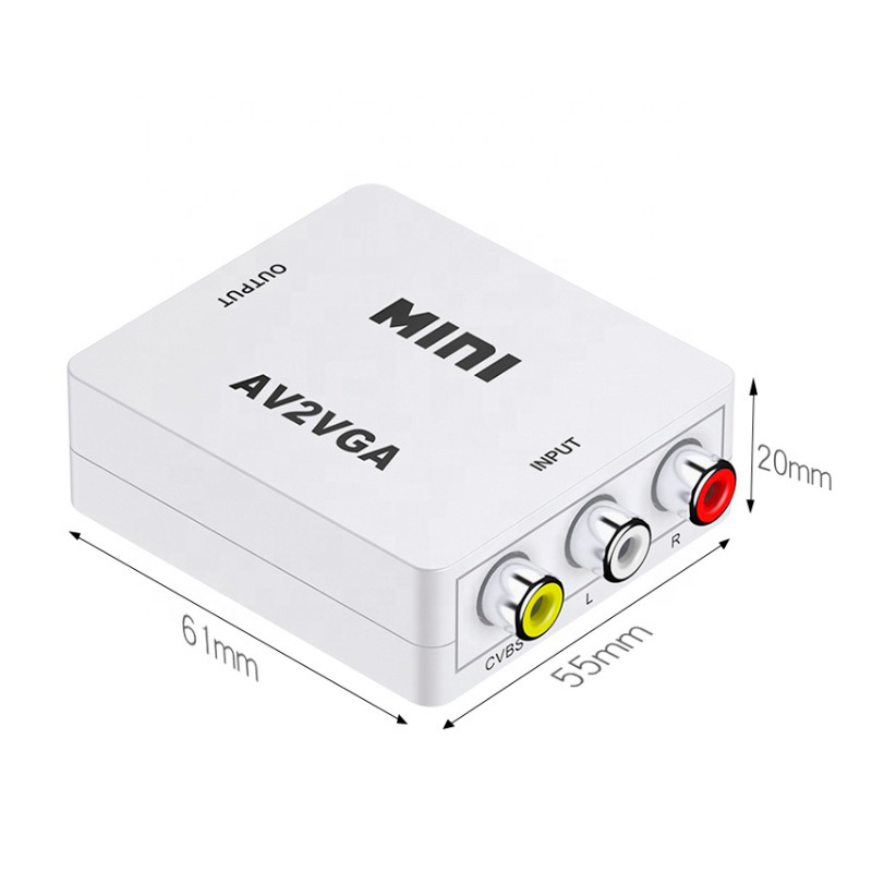 Конвертер аудио-видео, HDMI в VGA, HDMI - VGA + аудио 3.5мм, 3.0м