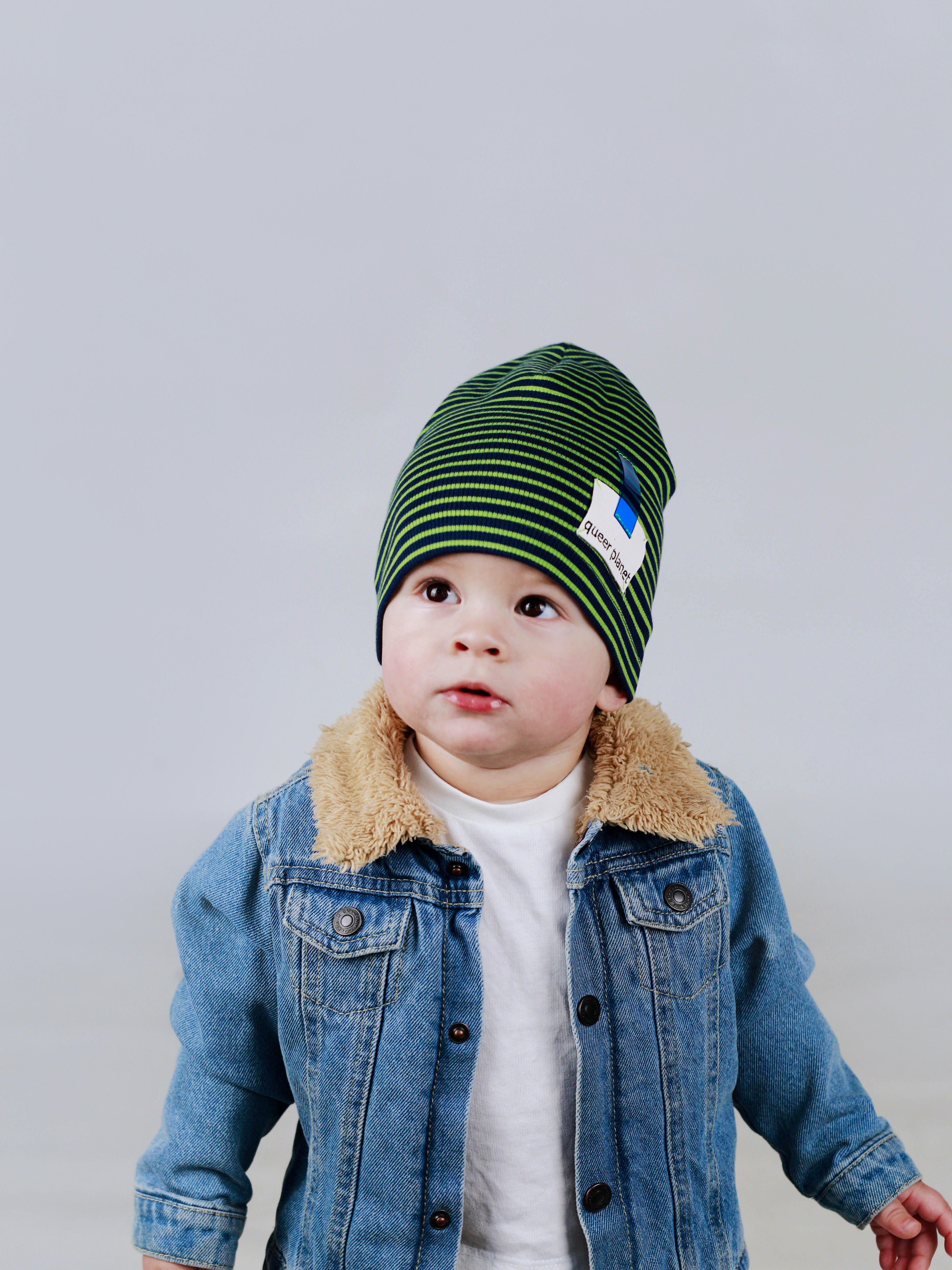 Акція на Дитяча демісезонна шапка-біні для хлопчика Dembohouse Атанас 22.02.034 50 Зелена від Rozetka