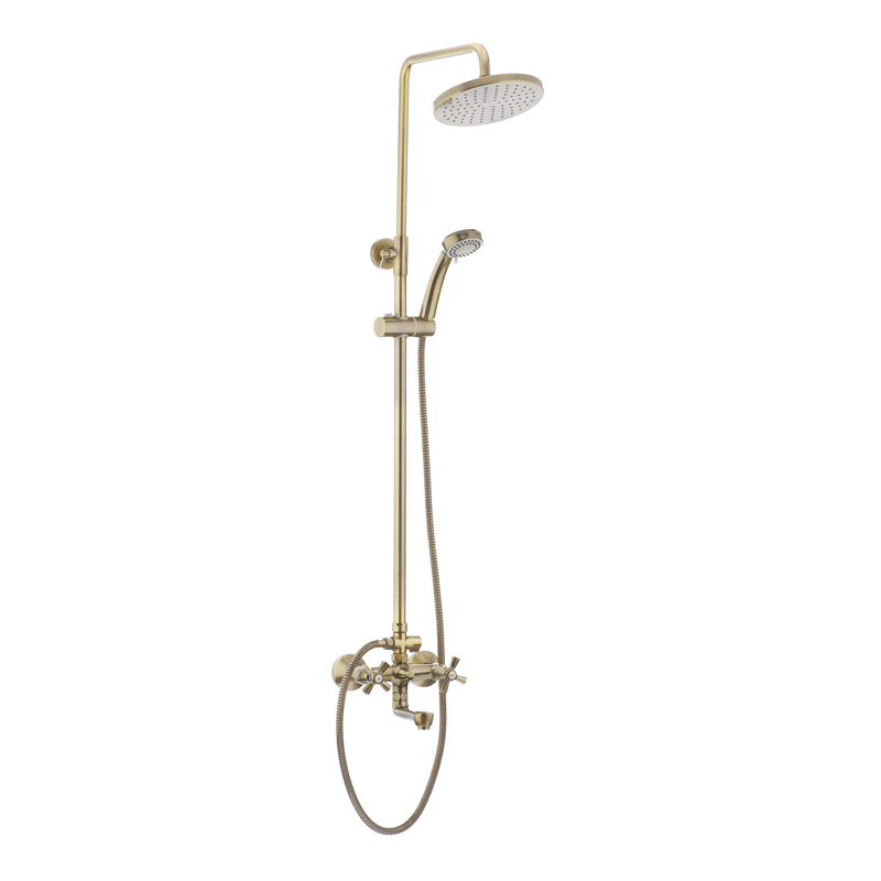 

Душевая система со смесителем MIXXUS PREMIUM RETRO BRONZE-009-J (ST3598)