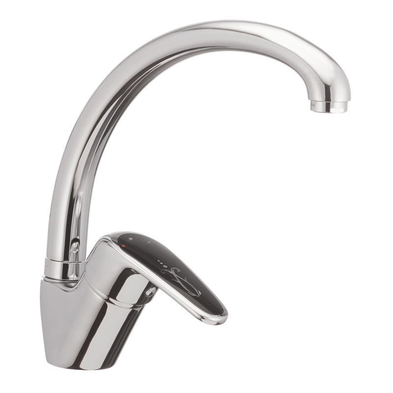 

Смеситель для кухни Haiba MAGIC 011 черная ручка (ST3549)