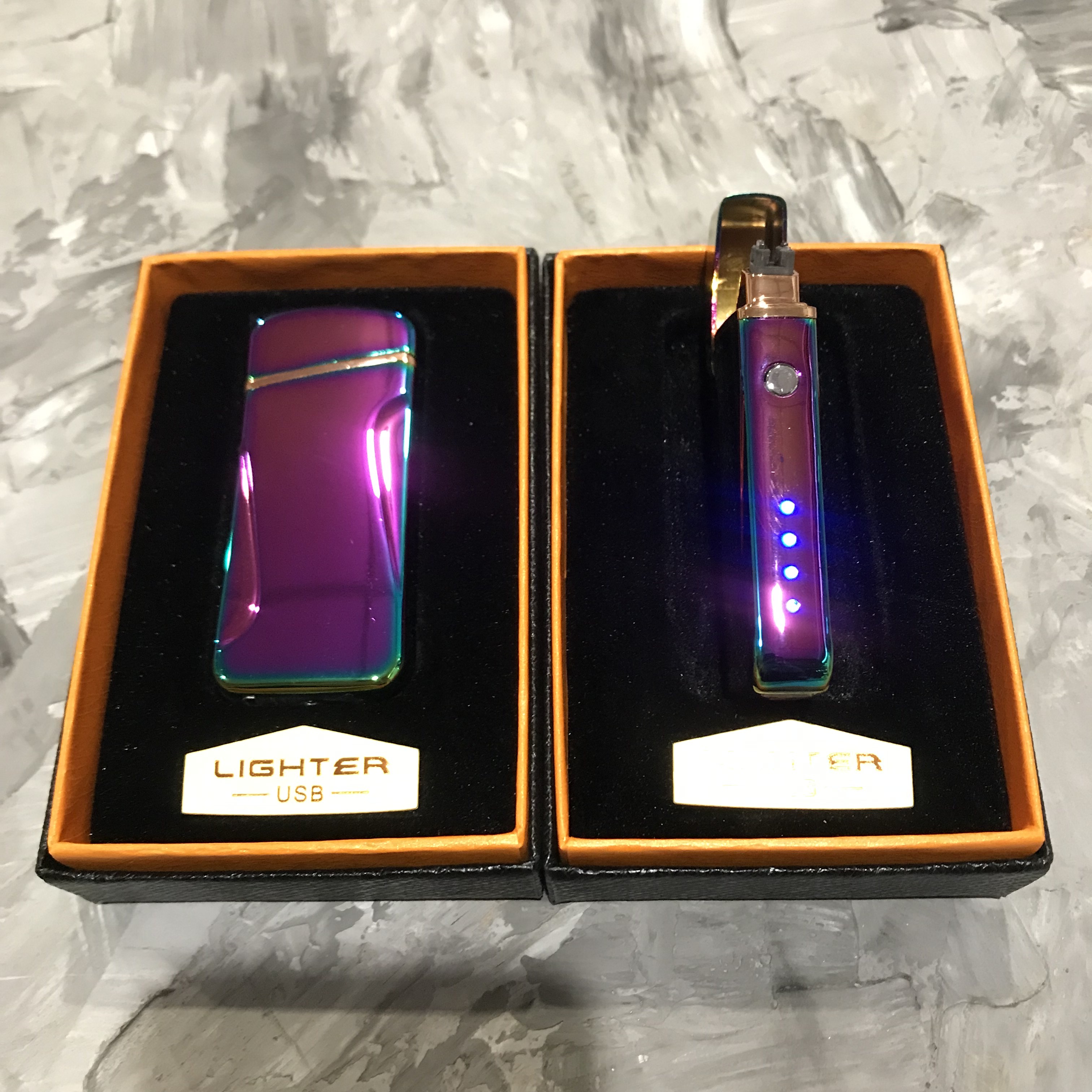 

Зажигалка Usb 2-Ой Электроимпульс Перламутр 42006