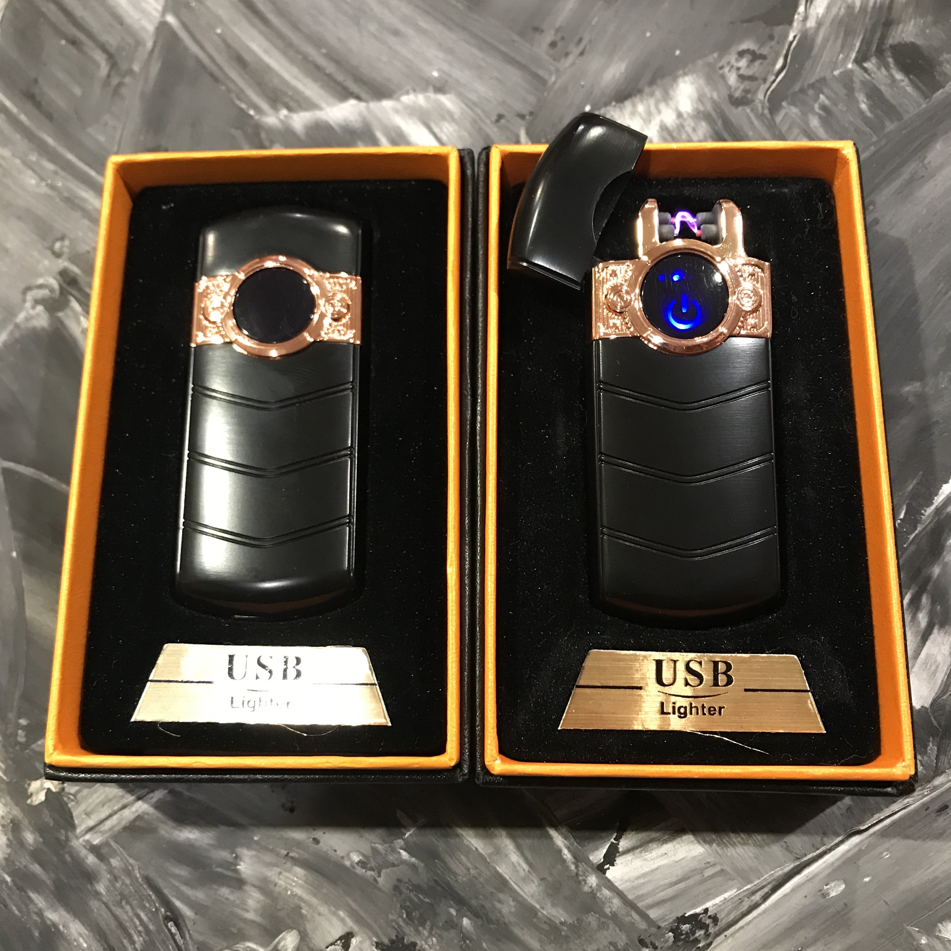 

Зажигалка Usb 2-Ой Электроимпульс 42583 Черный Мат
