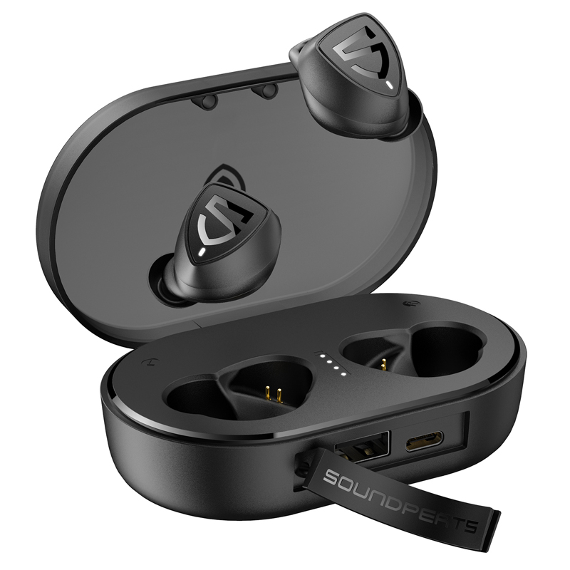 

Беспроводные Наушники SoundPEATS Trueshift 2 Wireless Earbuds Black