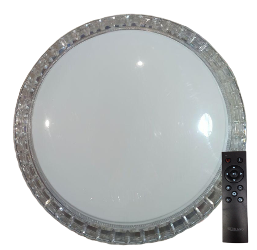 

Светильник LED с пульт.управ.3 реж.осв.3000-4000-6500K 80W SAVONA круг LUMANO