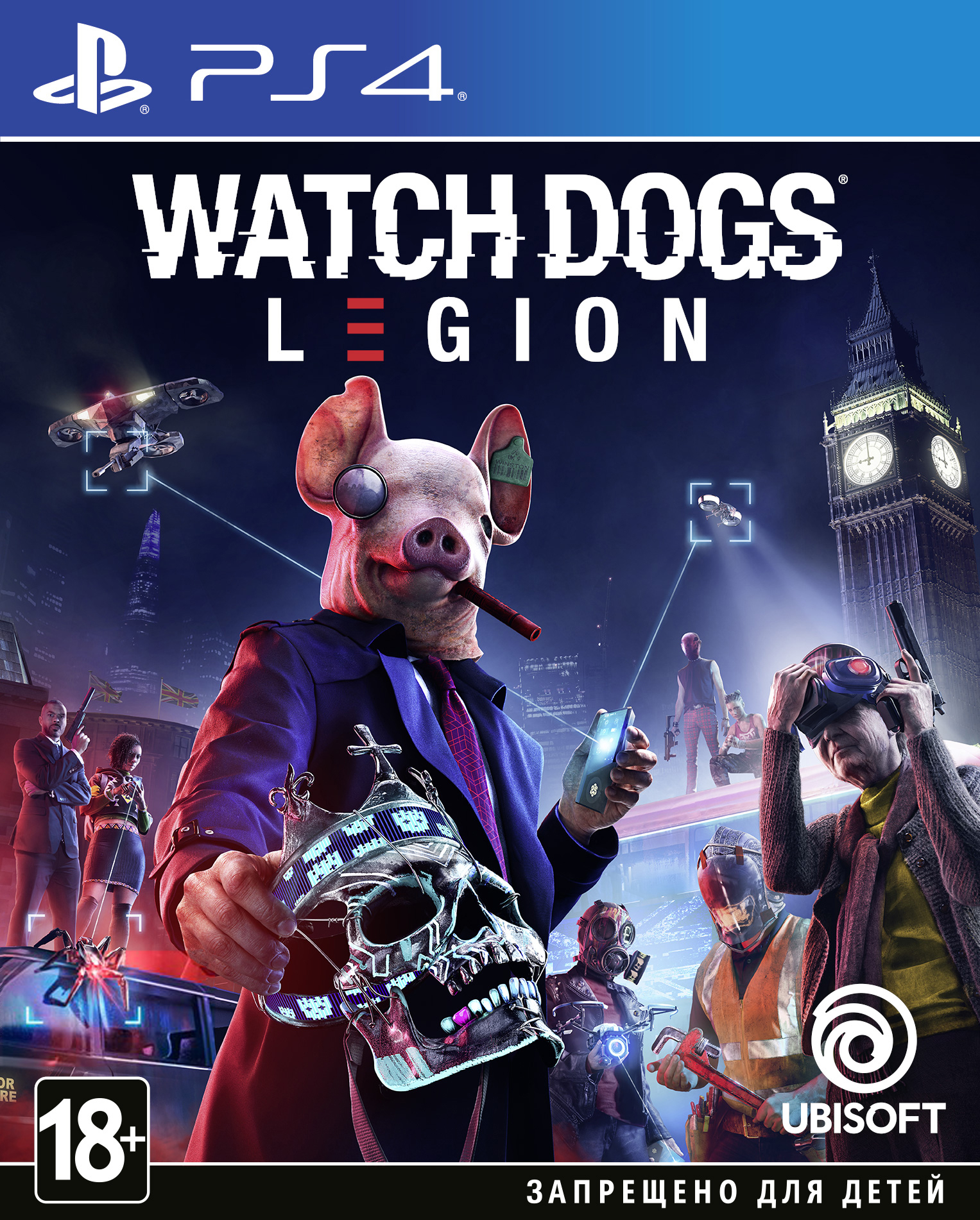 Акція на Игра Watch Dogs Legion для PS4 (Blu-ray диск, Russian version) від Rozetka UA