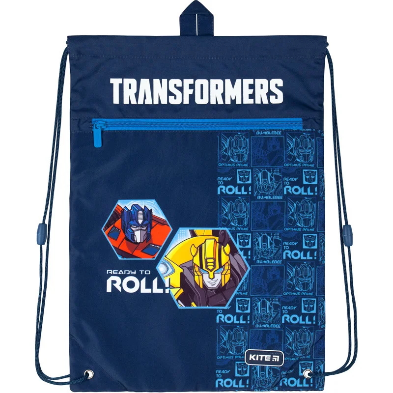 

Сумка для обуви с карманом Kite TF20-601M-1 Transformers Синяя
