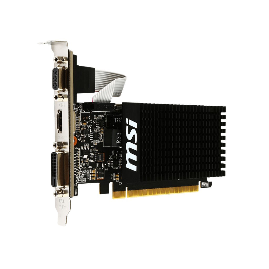 

Видеокарта MSI GF GT 710 2GB (GT 710 2GD3H LP)