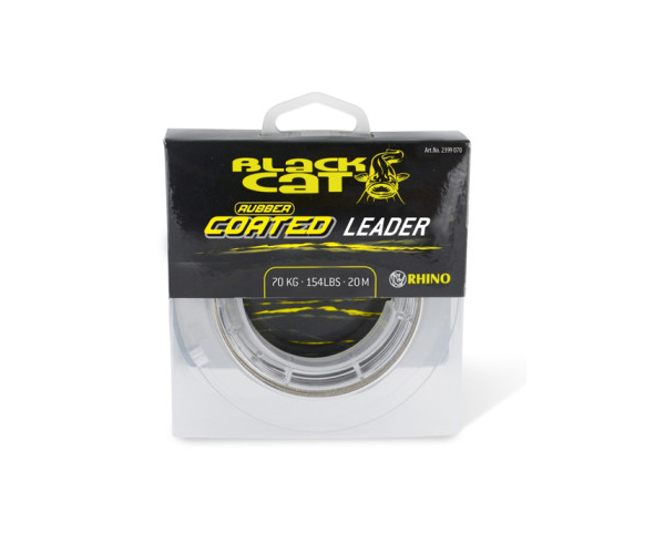 

Поводочный материал Black Cat 0,80mm Rubber coated Leader 20m 70kg,154lbs (арт.19192116578)