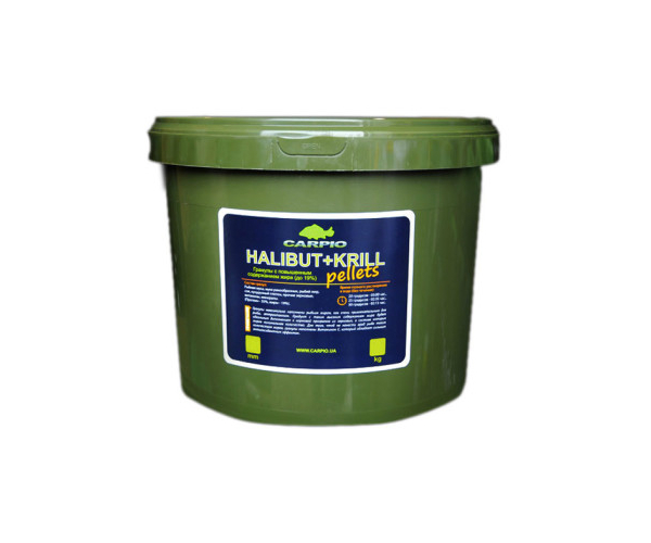 

Пеллетс HALIBUT+KRILL 6mm 3 (арт.1919658237)