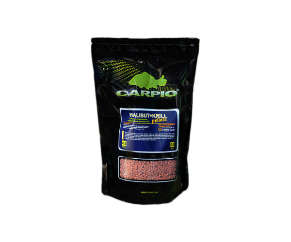 

Пеллетс Carpio Halibut+Krill 4.5mm 0,9kg (арт.1919610869)