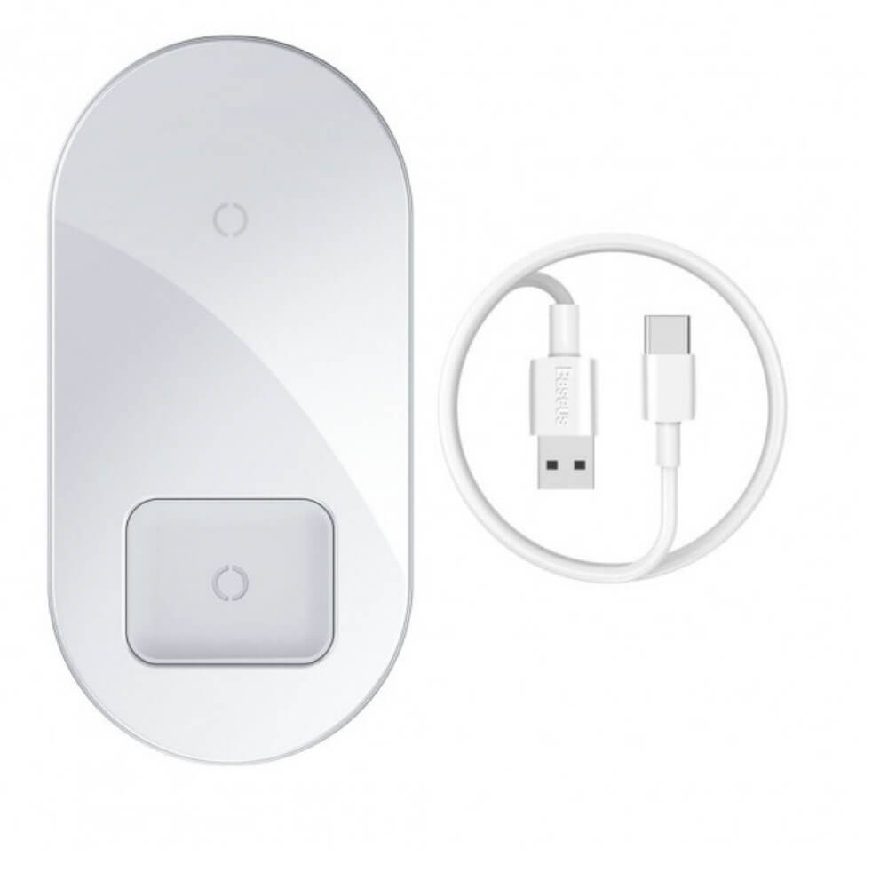 

Беспроводное зарядное устройство Baseus Simple 2in1 WXJK-С02