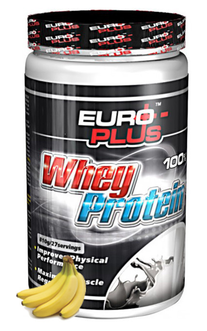 

Протеин Euro-Plus 100% Whey Protein 810 г Малина