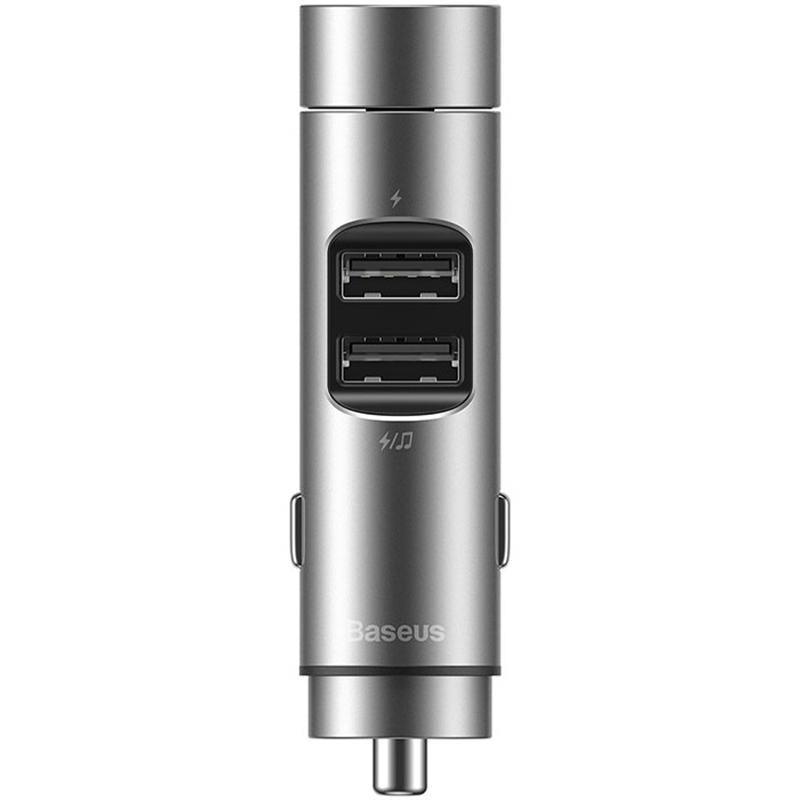 

FM Modulator Baseus Energy Column MP3 Charger 2USB 3.1A (CCNLZ-0G) Grey