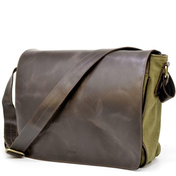 

Мужская кожаная сумка TARWA TH-1047-3md
