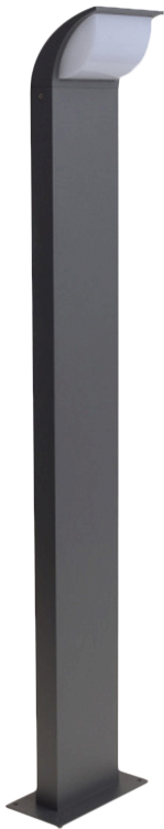 

Уличный фонарь Brille PL-25/80 7W NW DGY IP54 (34-319)