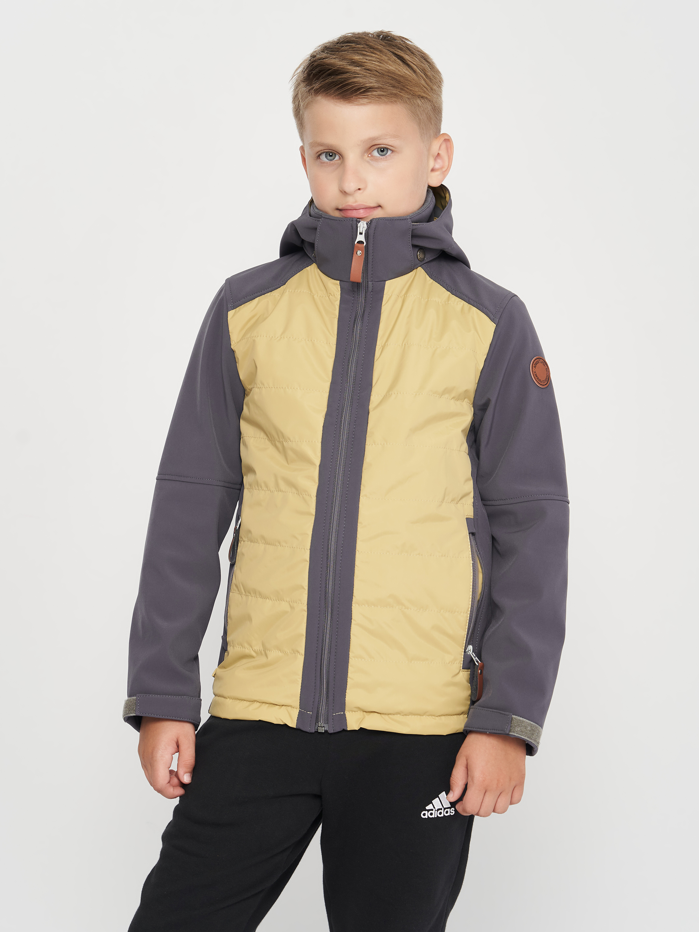 Акція на Дитяча демісезонна куртка для хлопчика Lenne Potter 22260-390 134 см від Rozetka