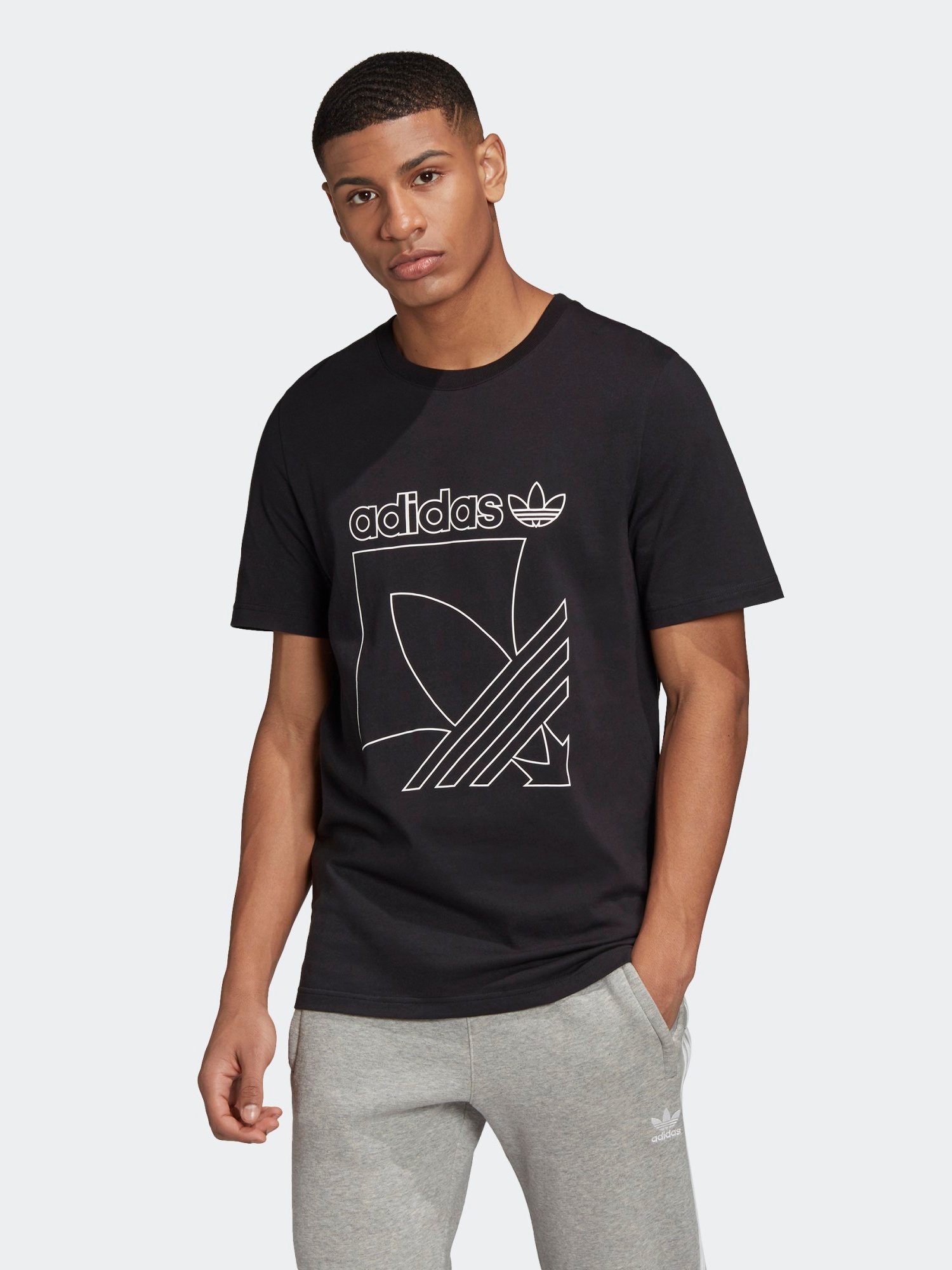 

Футболка Adidas Sprt 3S Tee GD5837 S Black