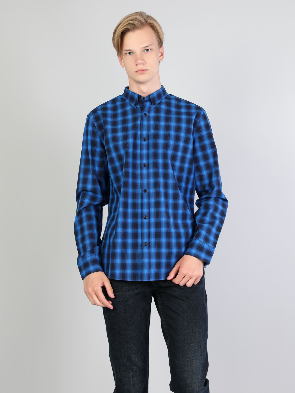 

Рубашка Colin' CL1044032EBL, Рубашка Colin's CL1044032EBL S