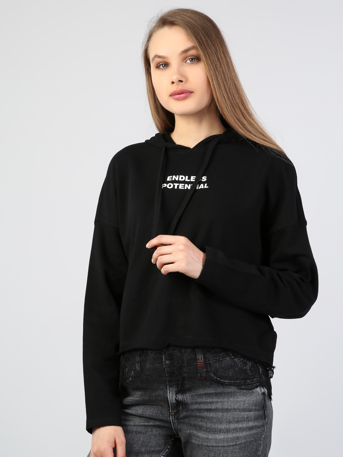 

Худи Colin's CL1044385BLK S