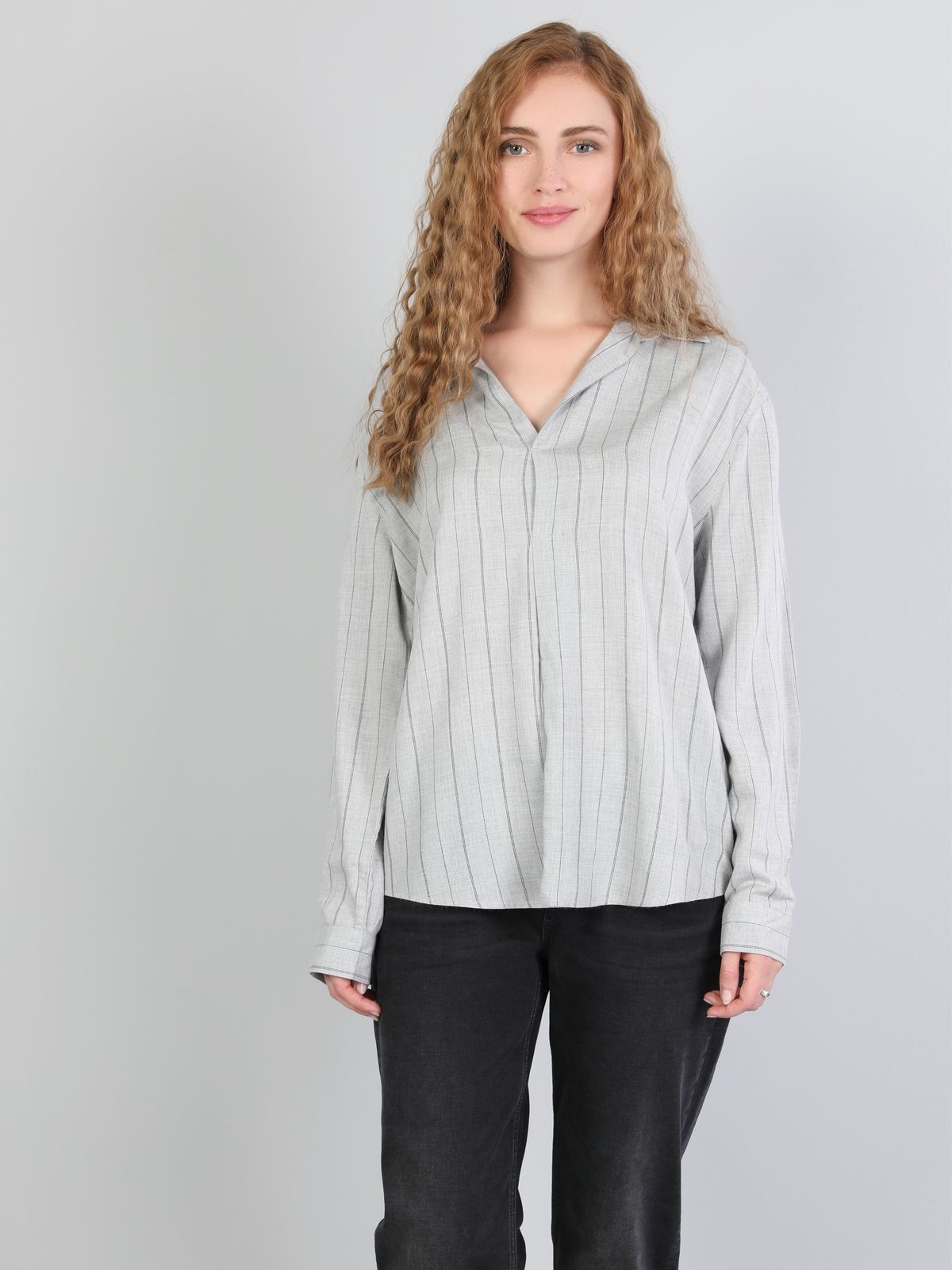 

Блузка Colin' CL1045537GRA, Блузка Colin's CL1045537GRA S