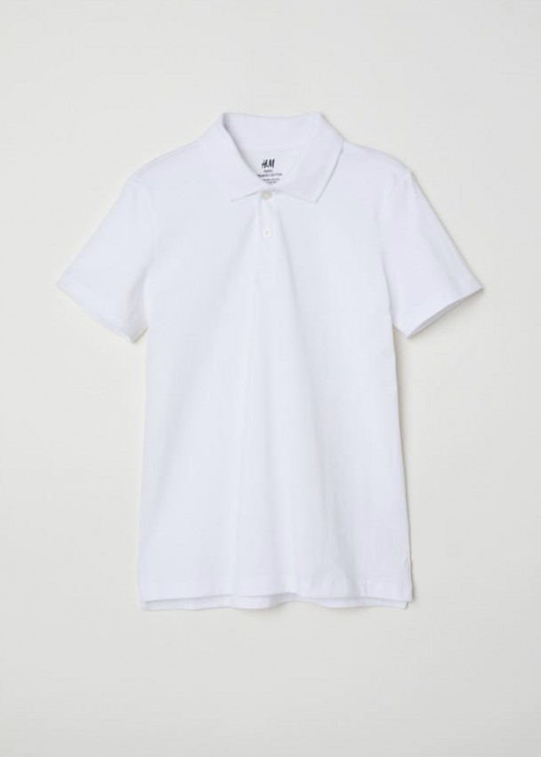 

Поло H&M 59007-98 140 см белое