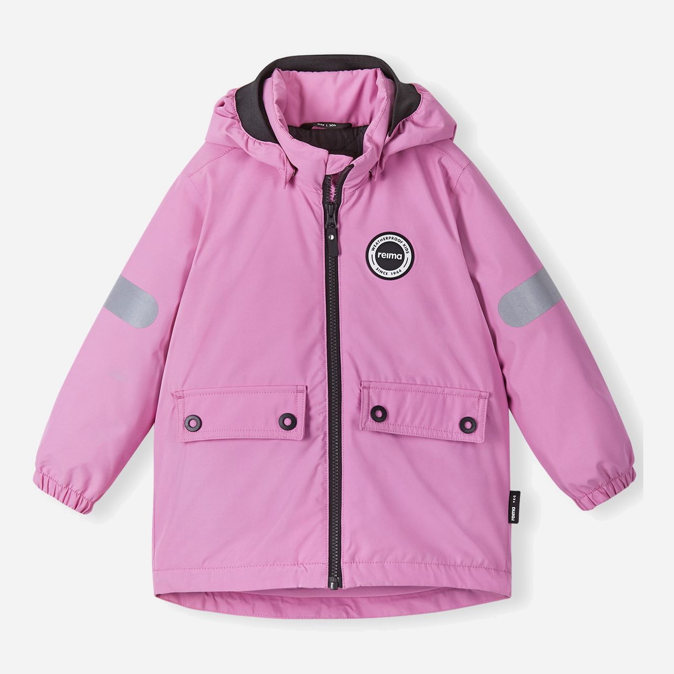 Акція на Дитяча демісезонна термо куртка для дівчинки Reima Symppis 5100045A-4700 86 см від Rozetka
