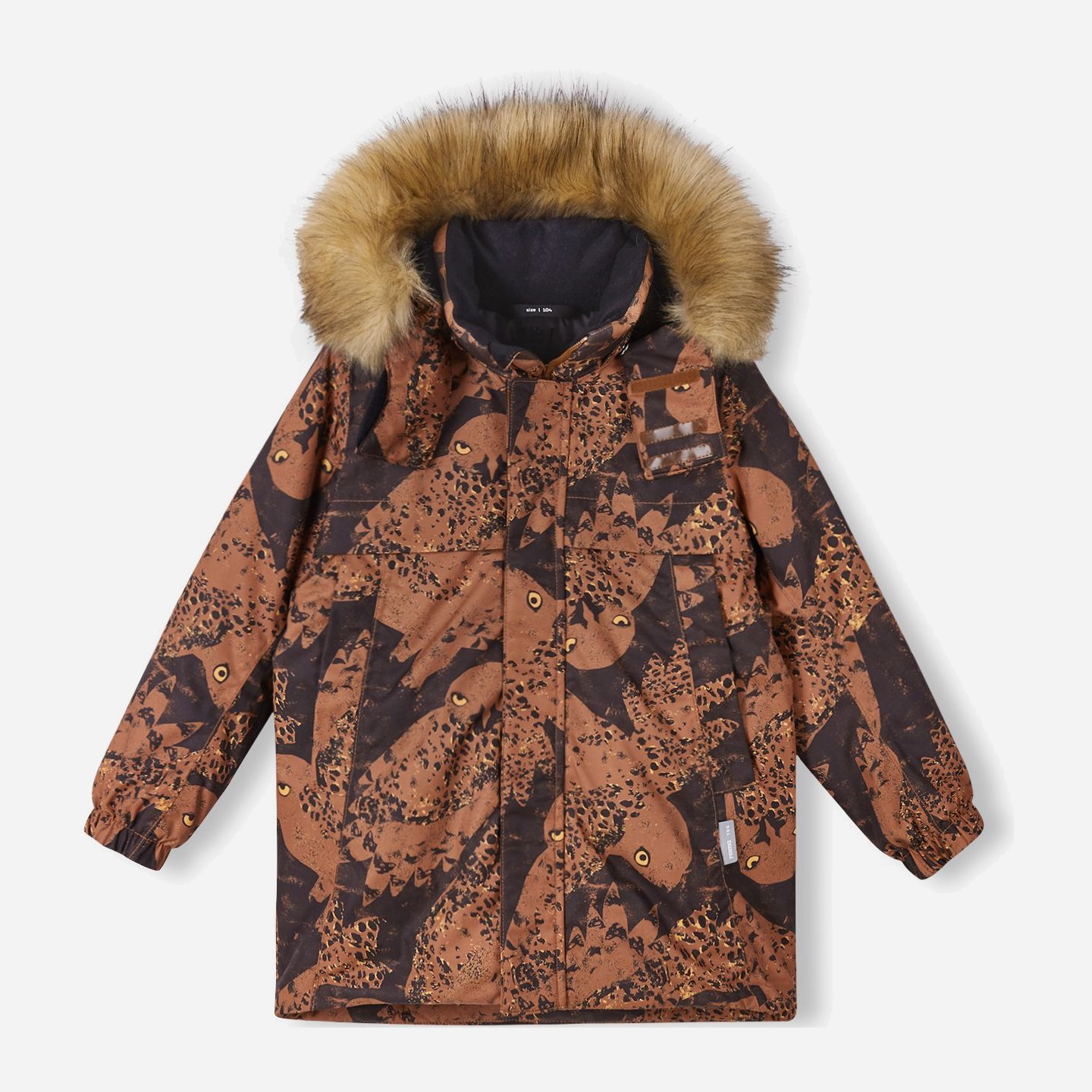 Акція на Дитяча зимова термо куртка для хлопчика Reima Musko 5100017A-1495 122 см від Rozetka