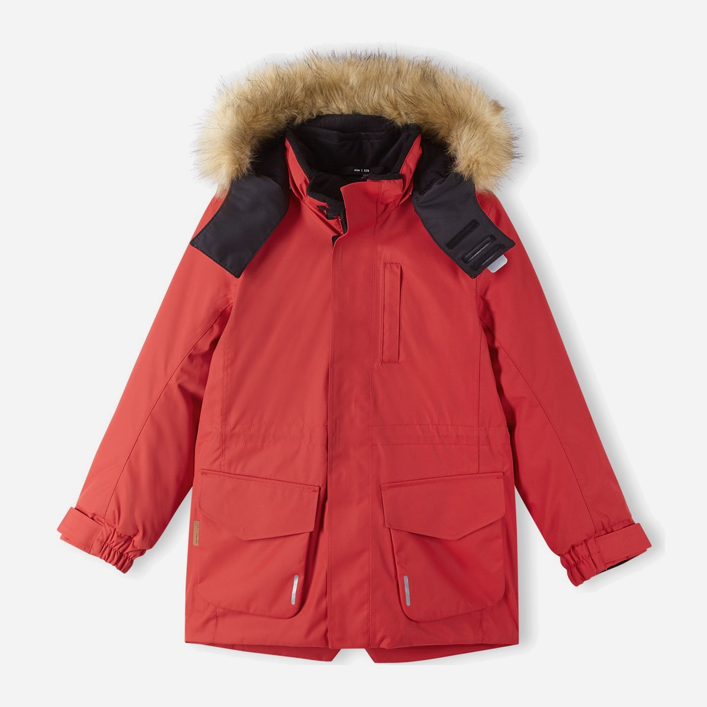 Акція на Дитяча зимова куртка-парка довга термо для хлопчика Reima Naapuri 5100105A-3880 116 см від Rozetka