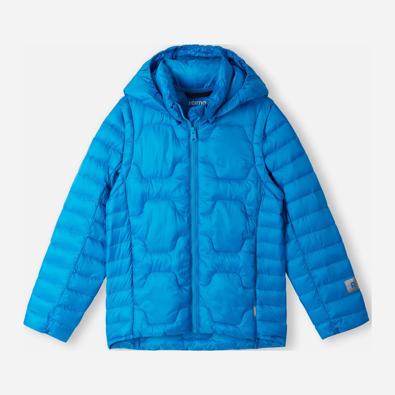 Акция на Дитяча демісезонна термо куртка для хлопчика Reima Veke 5100145A-6630 110 см от Rozetka